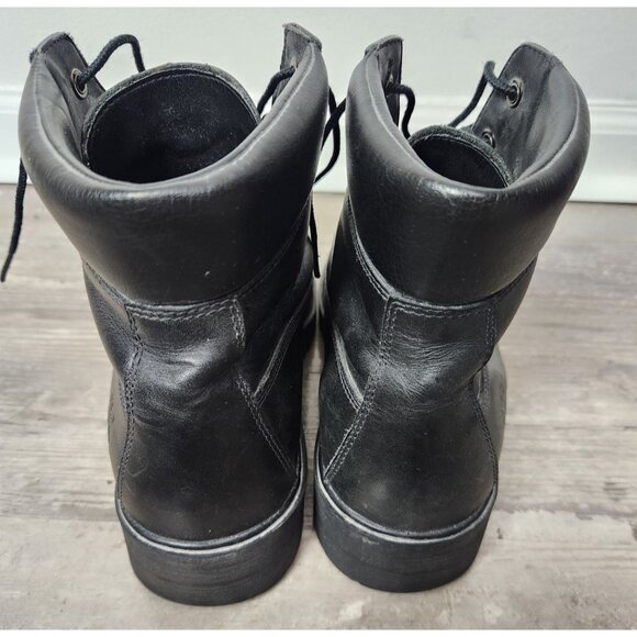 Timberland Men\'s Sz. 10 Black Waterproof Leather Lace Up Boots main image 6